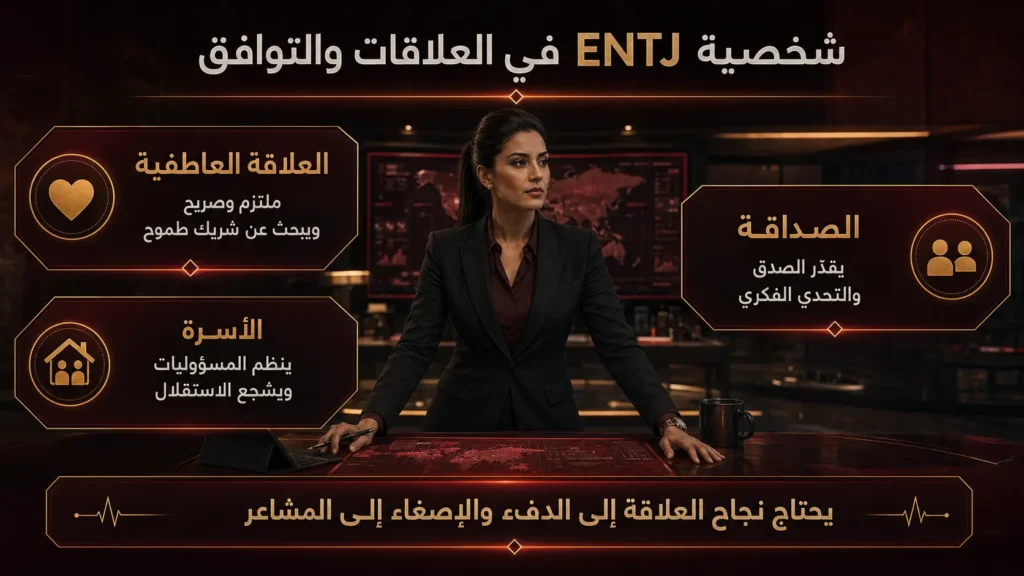 شخصية ENTJ: الصفات ونقاط القوة والعلاقات والمهن