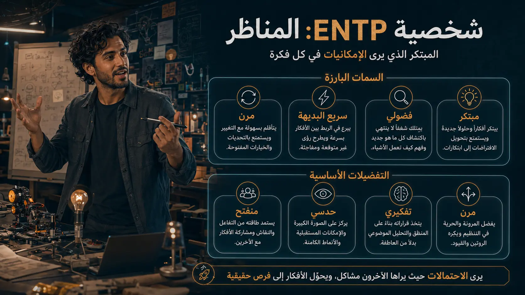 شخصية ENTP المناظر 1 entp personality type arabic 2