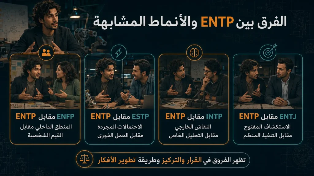 شخصية ENTP المناظر 8 شخصية ENTP: الصفات ونقاط القوة والعلاقات والمهن