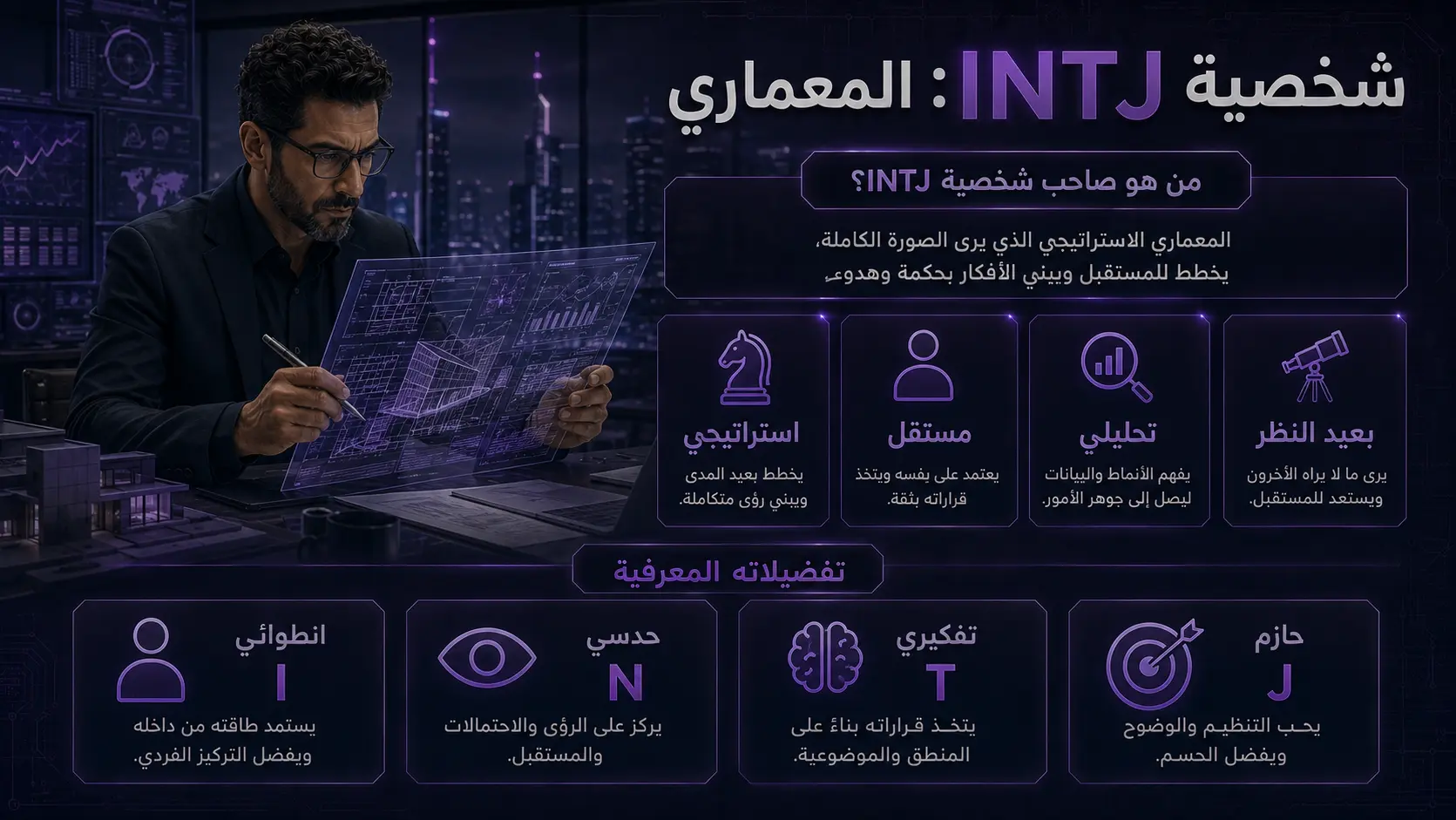 شخصية INTJ المعماري 1 intj personality type arabic 1