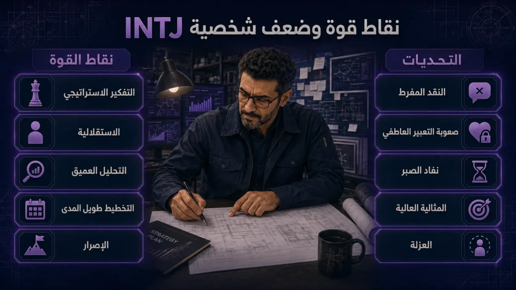 شخصية INTJ المعماري 5 شخصية INTJ: الصفات ونقاط القوة والعلاقات والمهن