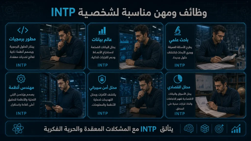 شخصية INTP المنطقي 7 شخصية INTP: الصفات ونقاط القوة والعلاقات والمهن