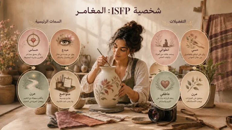 شخصية ISFP المغامر