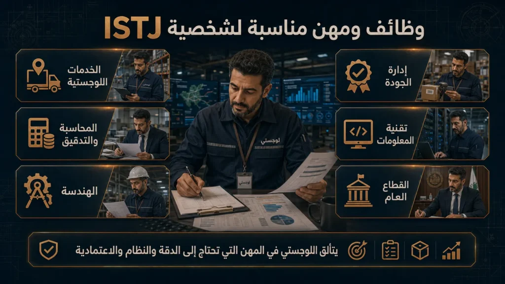 شخصية ISTJ اللوجستي 7 أفضل الوظائف والمهن المناسبة لشخصية ISTJ اللوجستي