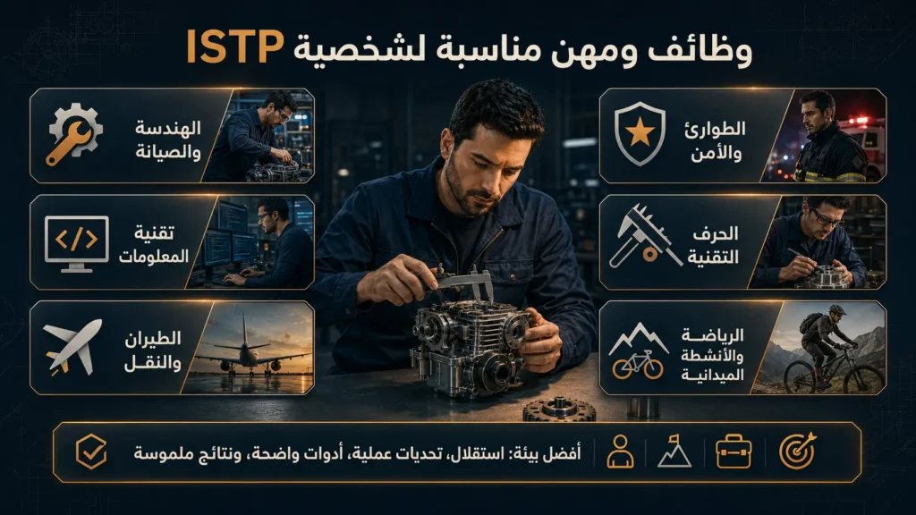 شخصية ISTP الحِرَفي 7 شخصية ISTP: الصفات ونقاط القوة والعلاقات والمهن