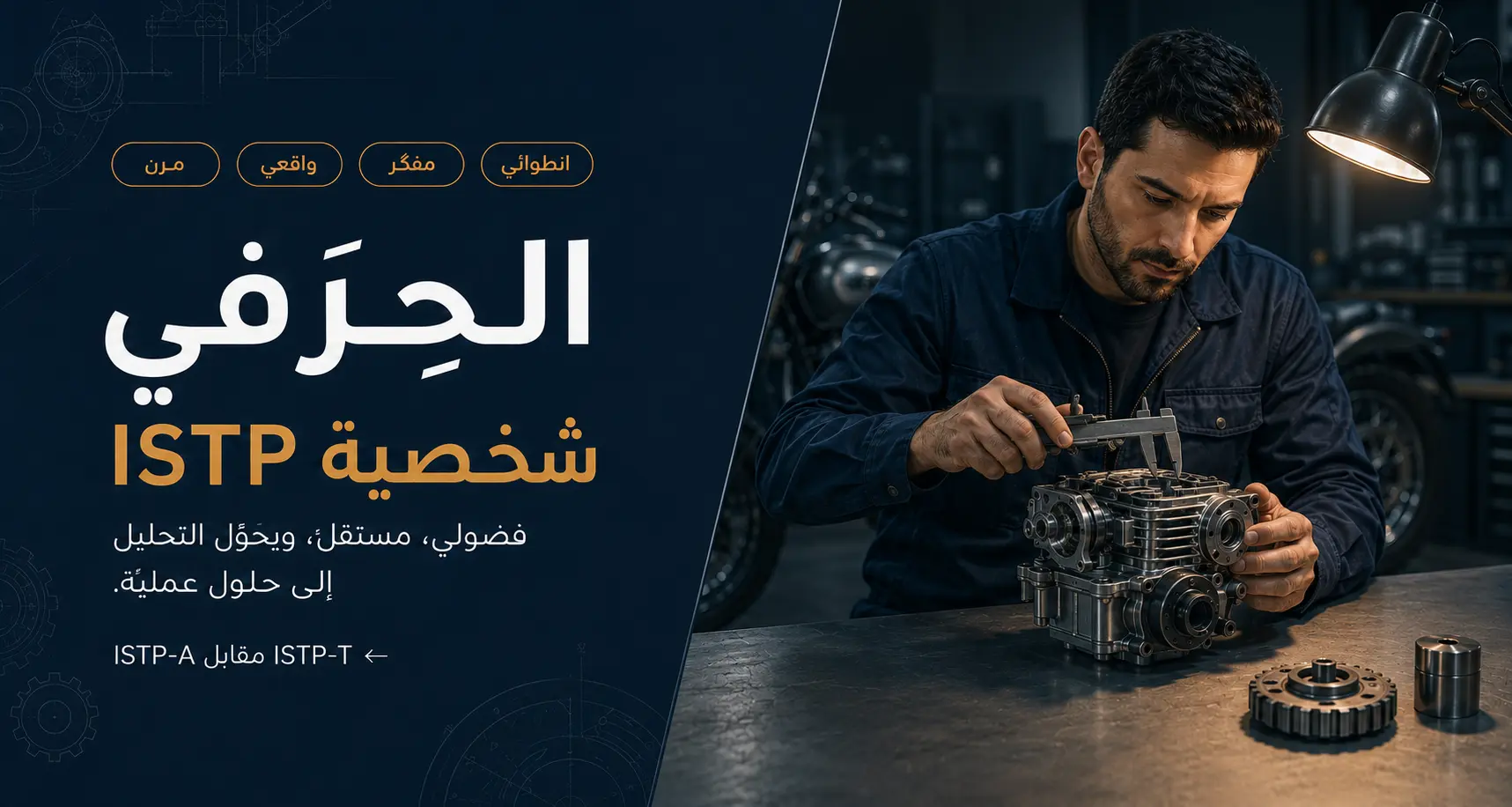 شخصية ISTP الحِرَفي 1 istp personality type arabic 1