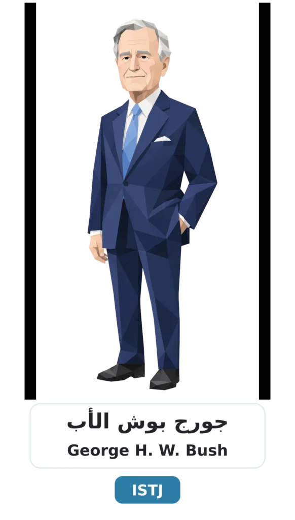 شخصية ISTJ اللوجستي 19 11 george hw bush istj