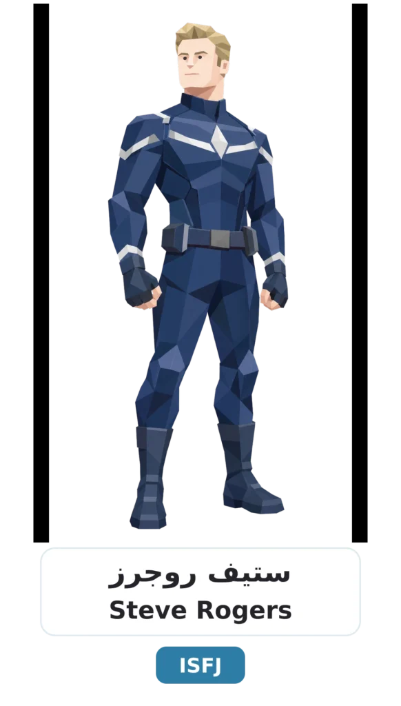 12 steve rogers isfj