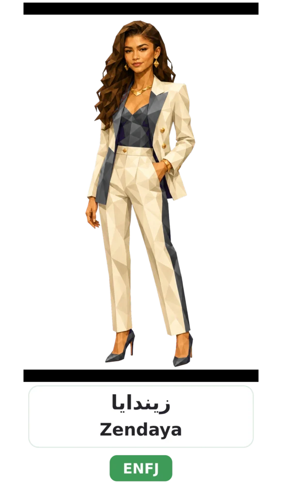 شخصية ENFJ البطل 17 13 zendaya enfj