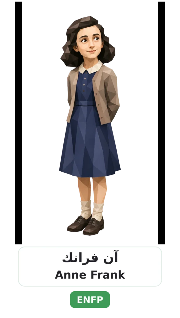 شخصية ENFP المناضل 22 14 anne frank enfp