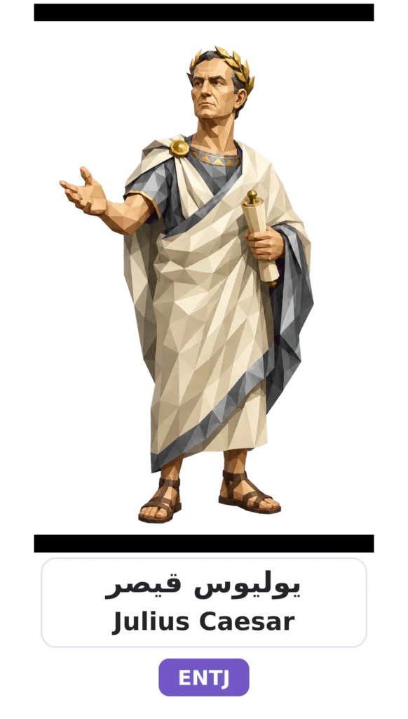 16 julius caesar entj card